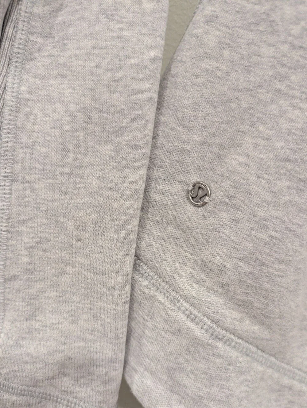 Lululemon En Route Full Zip Jacket In Heathered Grey Size 4